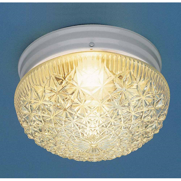 Volume Lighting 1Light Ceiling Fixture Flush Mount & Reviews Wayfair
